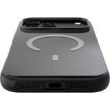 iPhone 18 Pro / 17 Pro LAUT HUEX WAVE Deksel - MagSafe Kompatibel - Midnight Silver