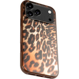 iPhone 18 Pro / 17 Pro LAUT HUEX WAVE Deksel - MagSafe Kompatibel - Mocha Leopard