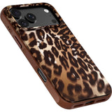 iPhone 18 Pro / 17 Pro LAUT HUEX WAVE Deksel - MagSafe Kompatibel - Mocha Leopard