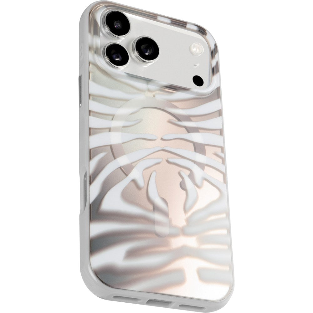 iPhone 18 Pro / 17 Pro LAUT HUEX WAVE Deksel - MagSafe Kompatibel - Pearl Zebra