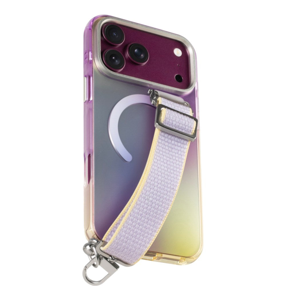 iPhone 18 Pro / 17 Pro LAUT NEON DREAM Deksel m. Stropp - MagSafe Kompatibel - Cosmic Candy