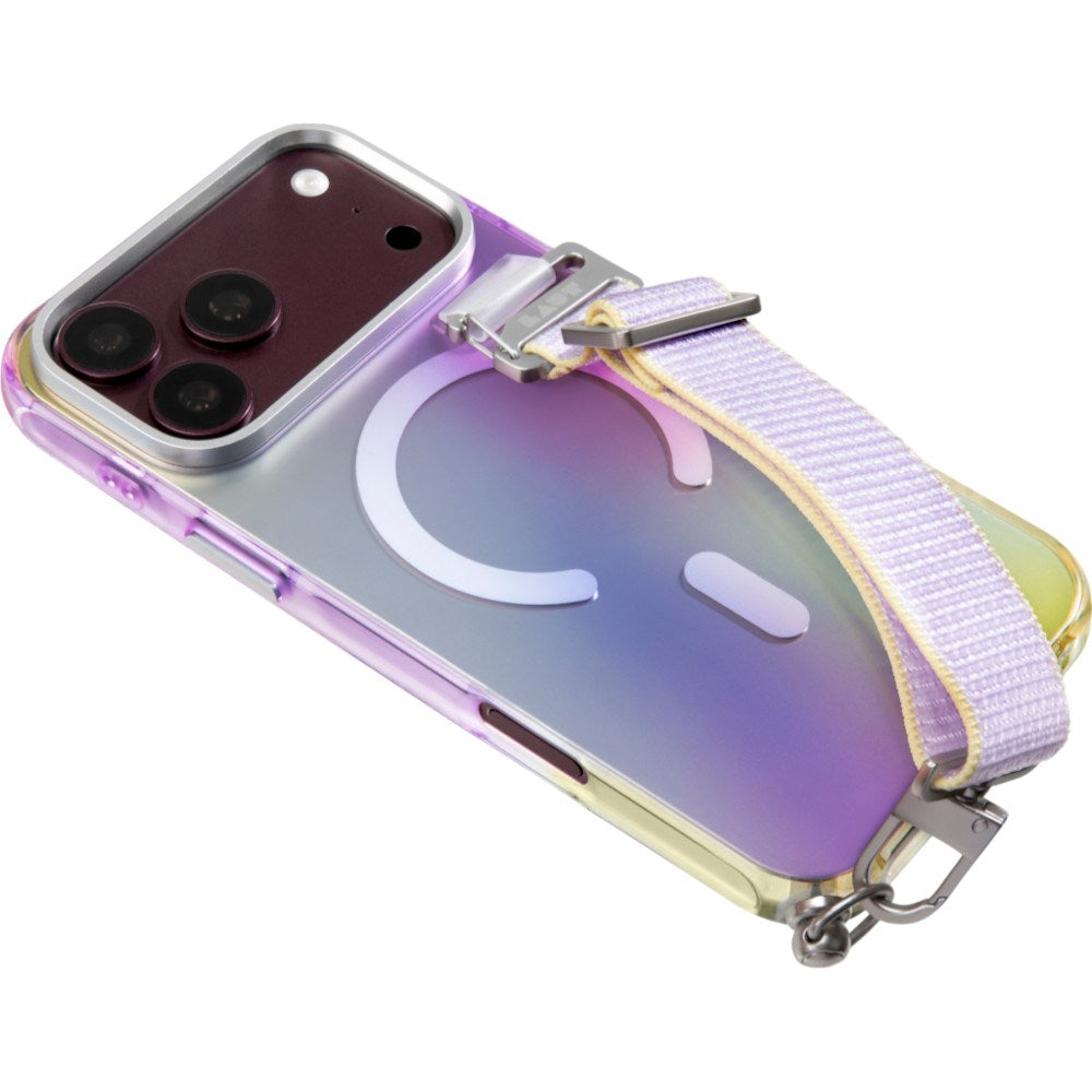 iPhone 18 Pro / 17 Pro LAUT NEON DREAM Deksel m. Stropp - MagSafe Kompatibel - Cosmic Candy