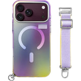 iPhone 18 Pro Max / 17 Pro Max LAUT NEON DREAM Deksel m. Stropp - MagSafe Kompatibel - Cosmic Candy