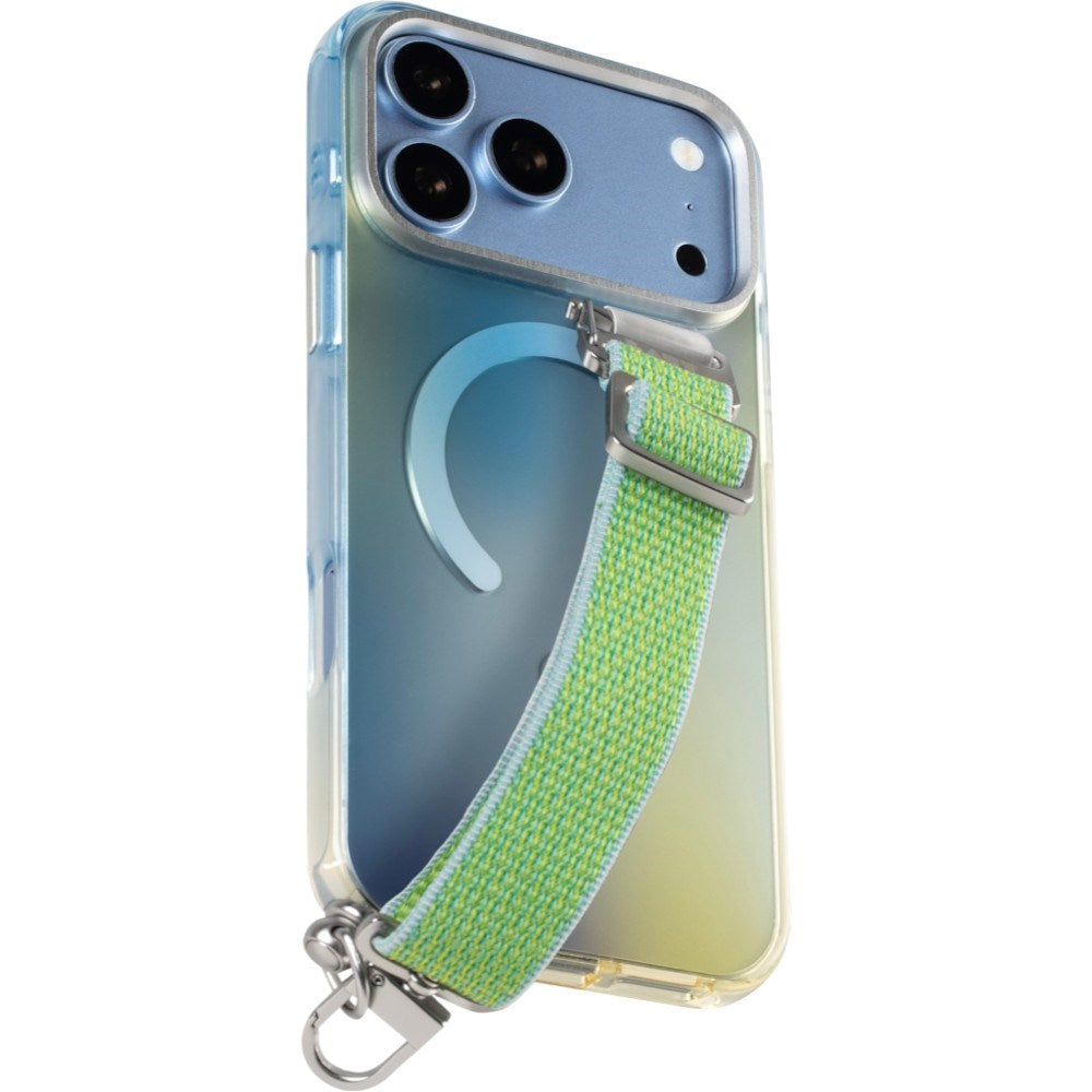 iPhone 18 Pro / 17 Pro LAUT NEON DREAM Deksel m. Stropp - MagSafe Kompatibel - Trippy Tide