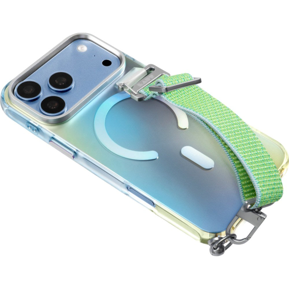 iPhone 18 Pro / 17 Pro LAUT NEON DREAM Deksel m. Stropp - MagSafe Kompatibel - Trippy Tide