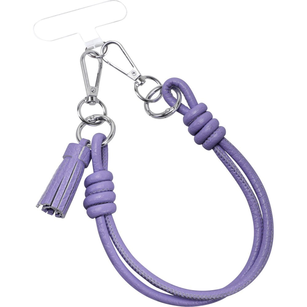 iPhone 18 Pro / 17 Pro LAUT TWINE EDGE Deksel med Stropp - MagSafe Kompatibel - Lilac Butterfly