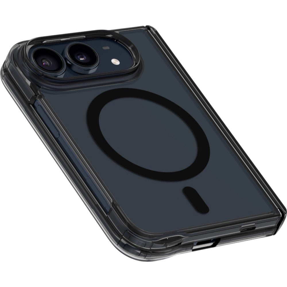 iPhone Duo LAUT CRYSTAL FLURO Deksel - MagSafe Kompatibel - Svart