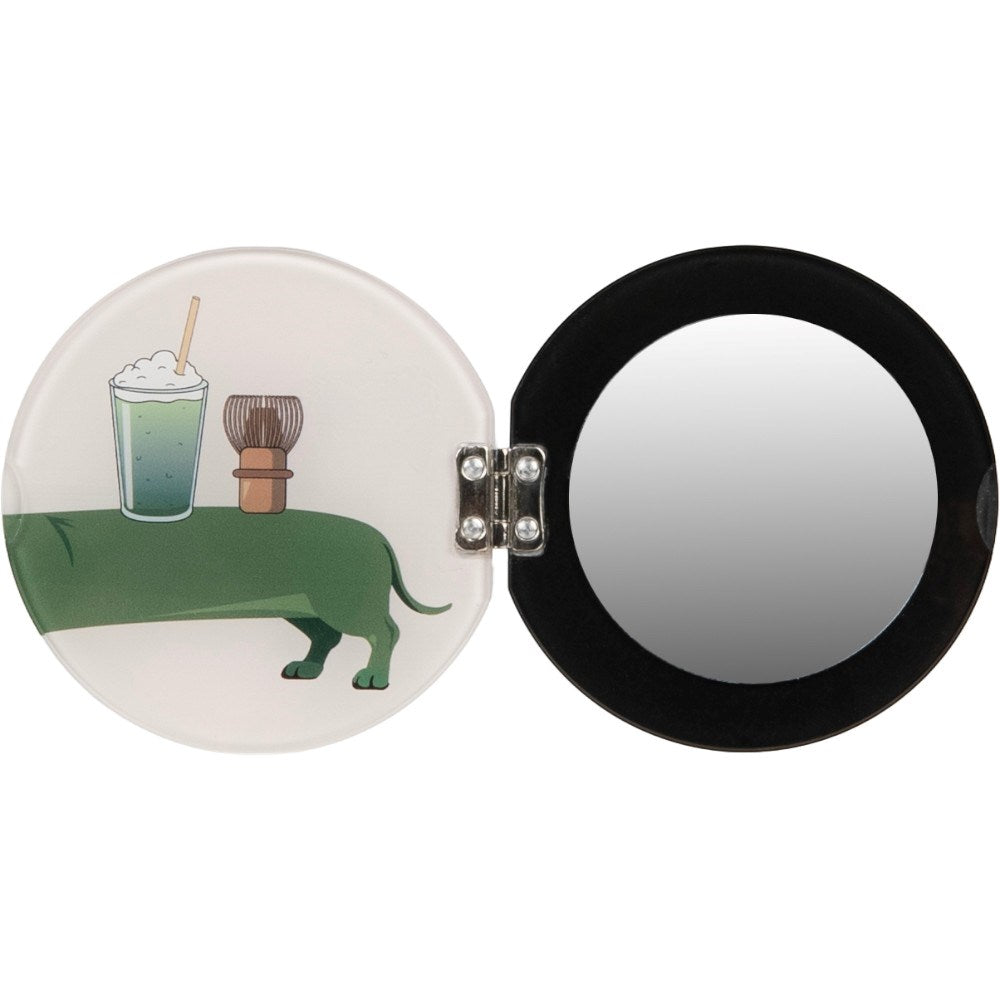 Mirror Stand for Mobil LAUT MAGMOJI - MagSafe Kompatibel - Dachshund Matcha Tea