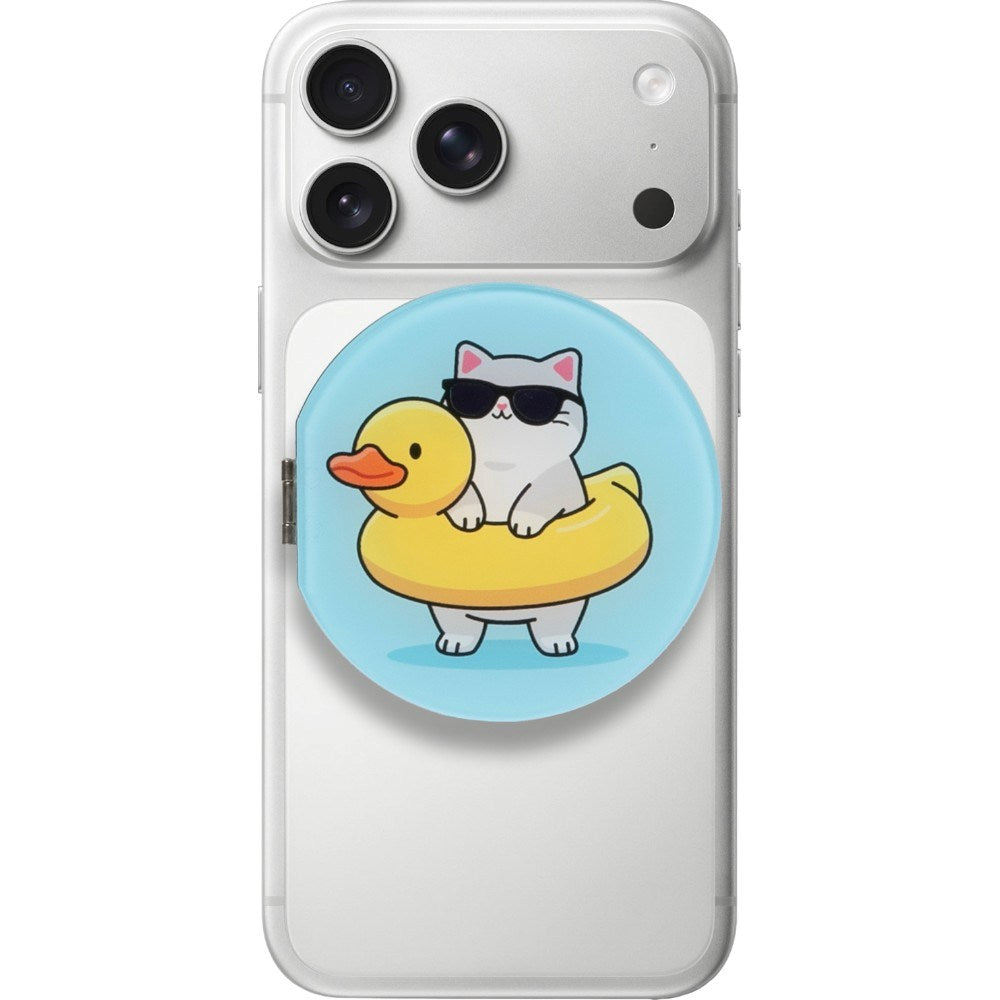 Mirror Stand for Mobil LAUT MAGMOJI - MagSafe Kompatibel - Cat Splish Splash
