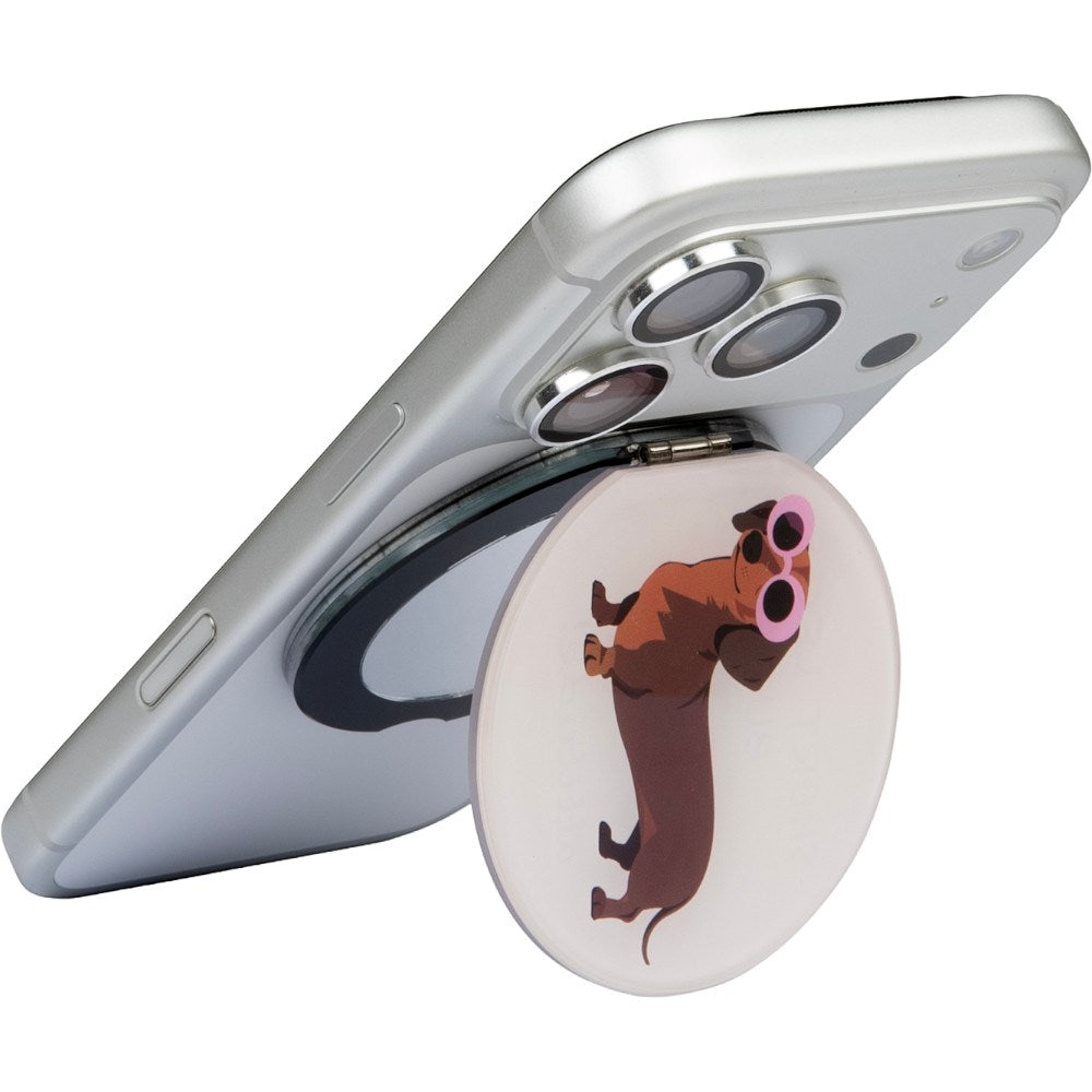 Mirror Stand for Mobil LAUT MAGMOJI - MagSafe Kompatibel - Dachshund Big Attitude