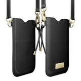 Crossbody Mobilveske i Kunstskinn LAUT PRESTIGE - Svart (Maks. Mobilstørrelse: 6,5")