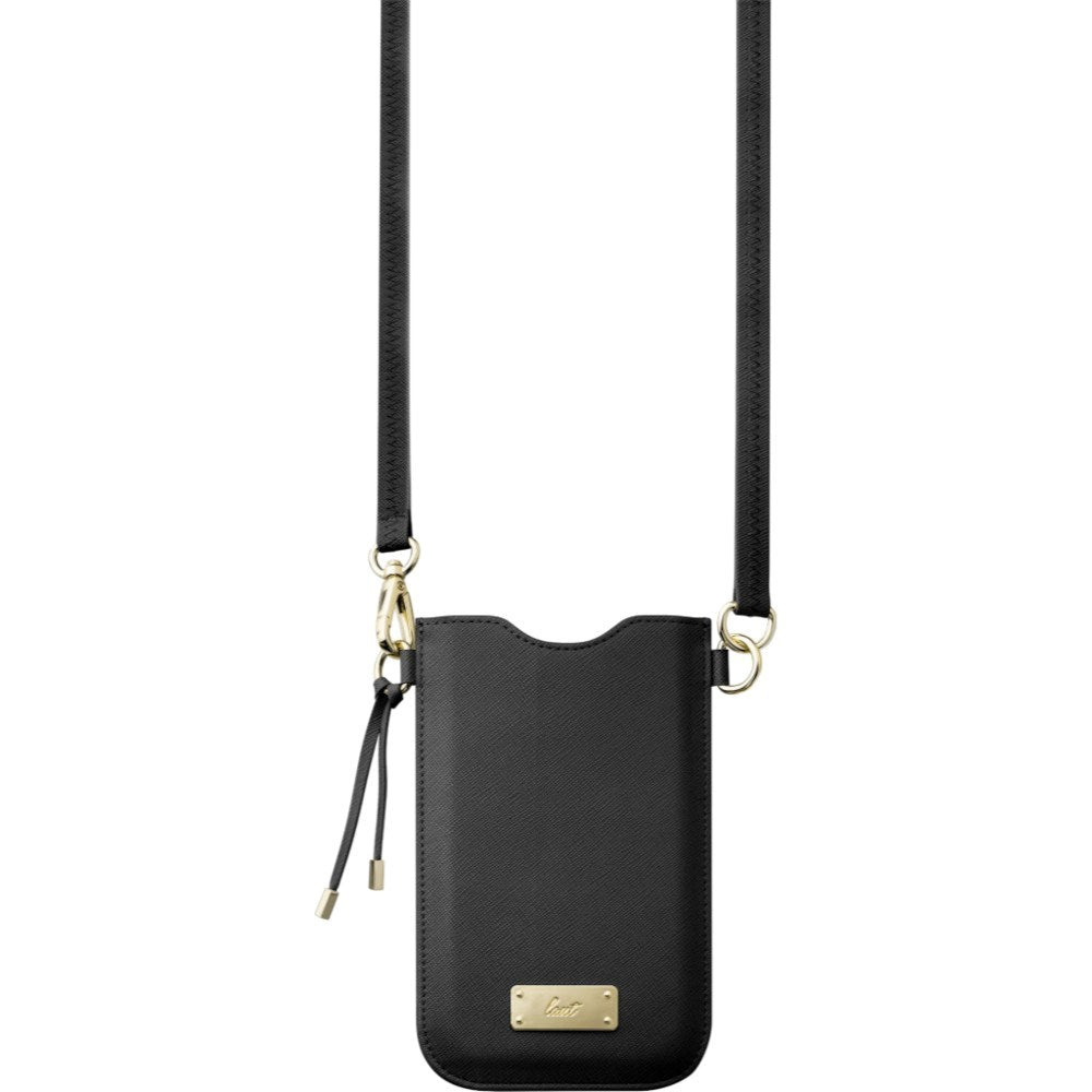 Crossbody Mobilveske i Kunstskinn LAUT PRESTIGE - Svart (Maks. Mobilstørrelse: 6,5")