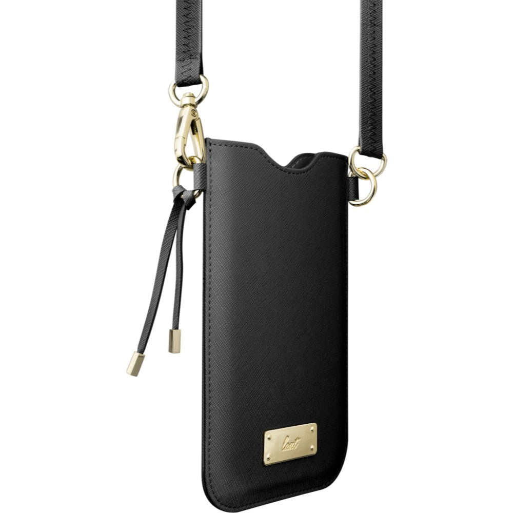 Crossbody Mobilveske i Kunstskinn LAUT PRESTIGE - Svart (Maks. Mobilstørrelse: 6,5")
