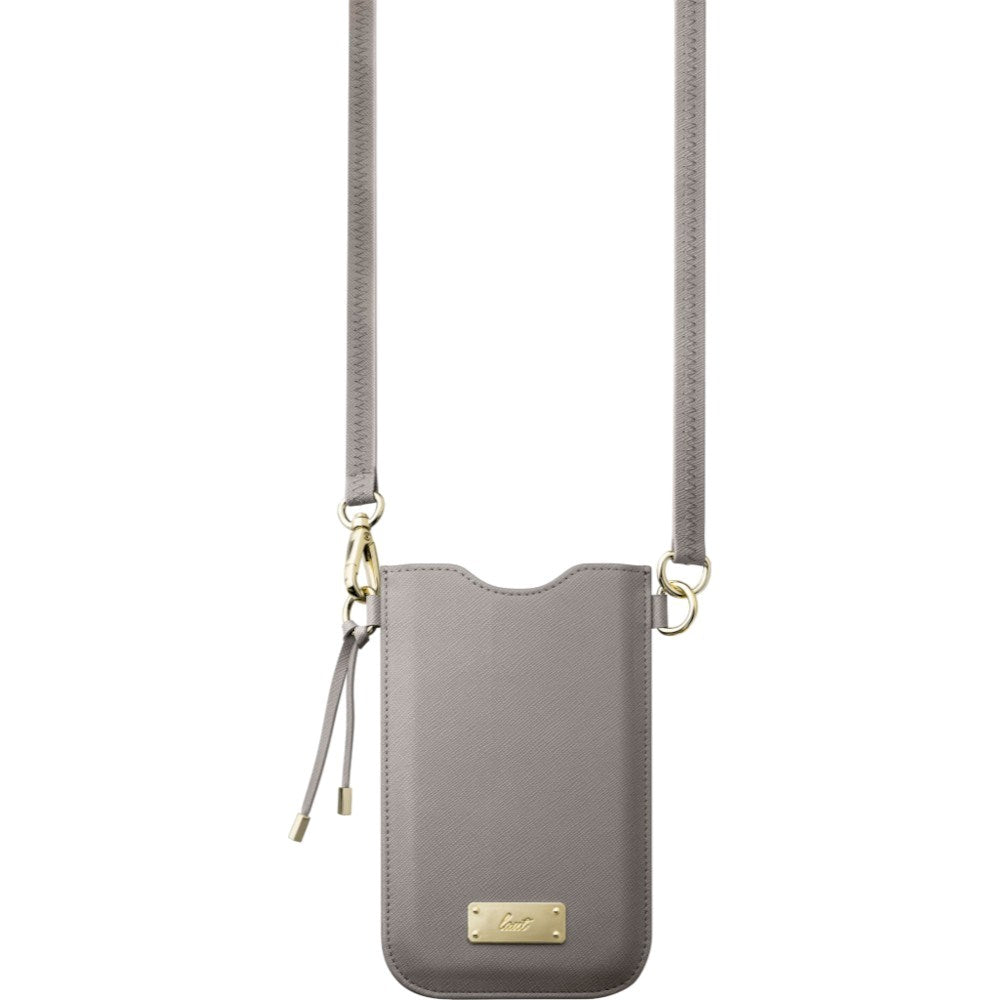 Crossbody Mobilveske i Kunstskinn LAUT PRESTIGE - Grå (Maks. Mobilstørrelse: 6,5")