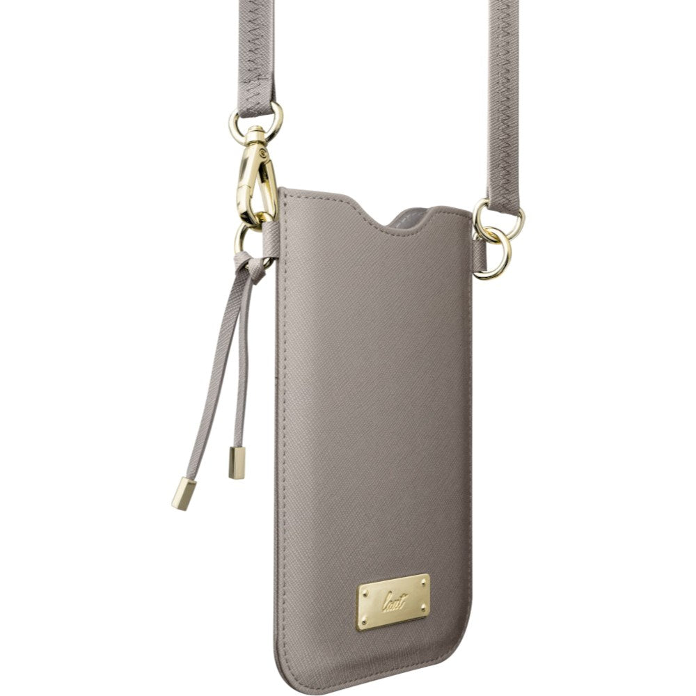 Crossbody Mobilveske i Kunstskinn LAUT PRESTIGE - Grå (Maks. Mobilstørrelse: 6,5")