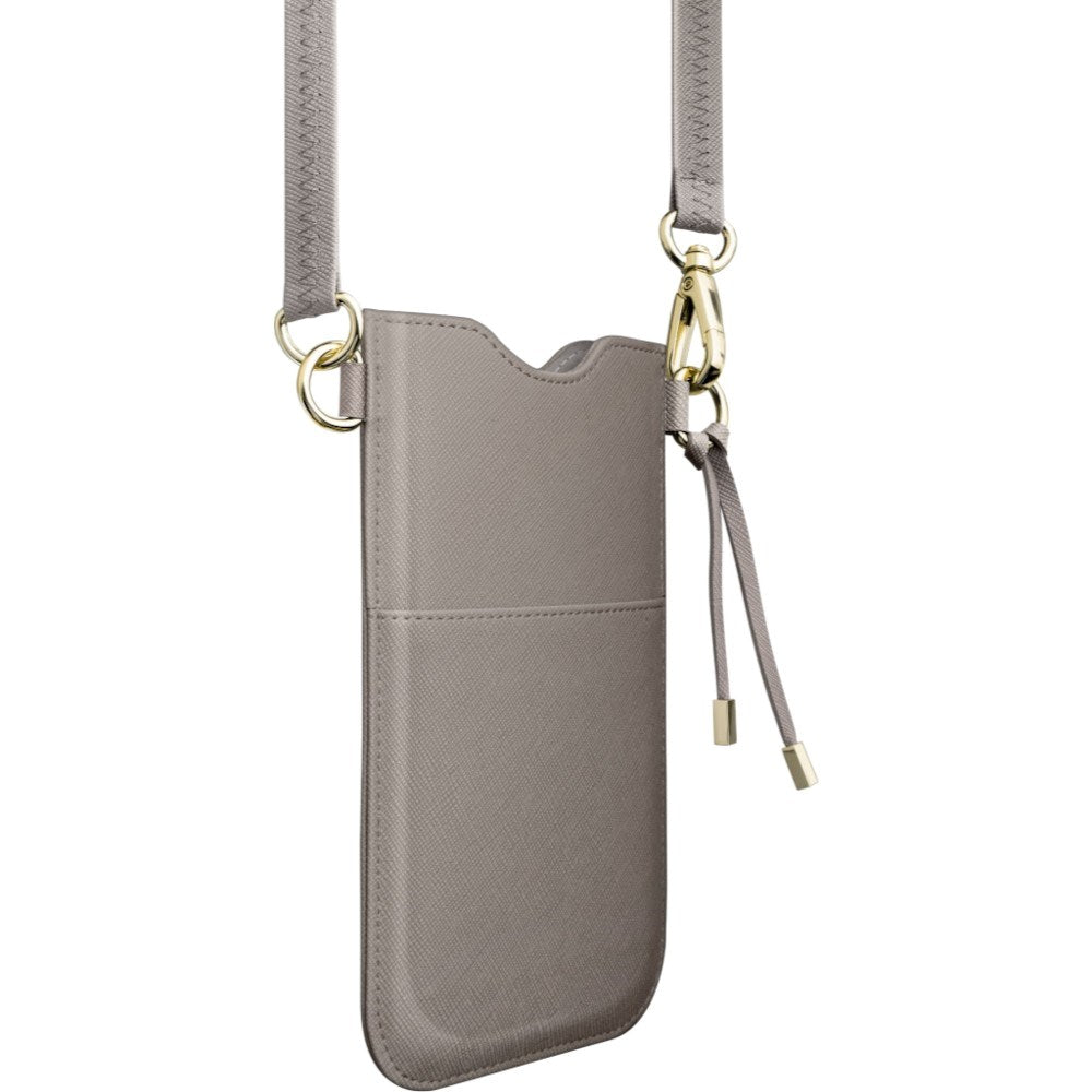 Crossbody Mobilveske i Kunstskinn LAUT PRESTIGE - Grå (Maks. Mobilstørrelse: 6,5")