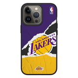 iPhone 13 Pro RhinoShield SolidSuit Håndverker NBA Deksel med Los Angeles Lakers - Sweat and Tears