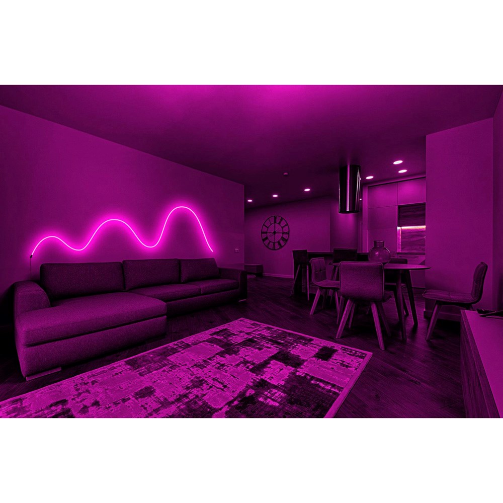 Denver Flerfarget RGB LED-Lysstripe - Innendørs / Utendørs Bruk - 3m