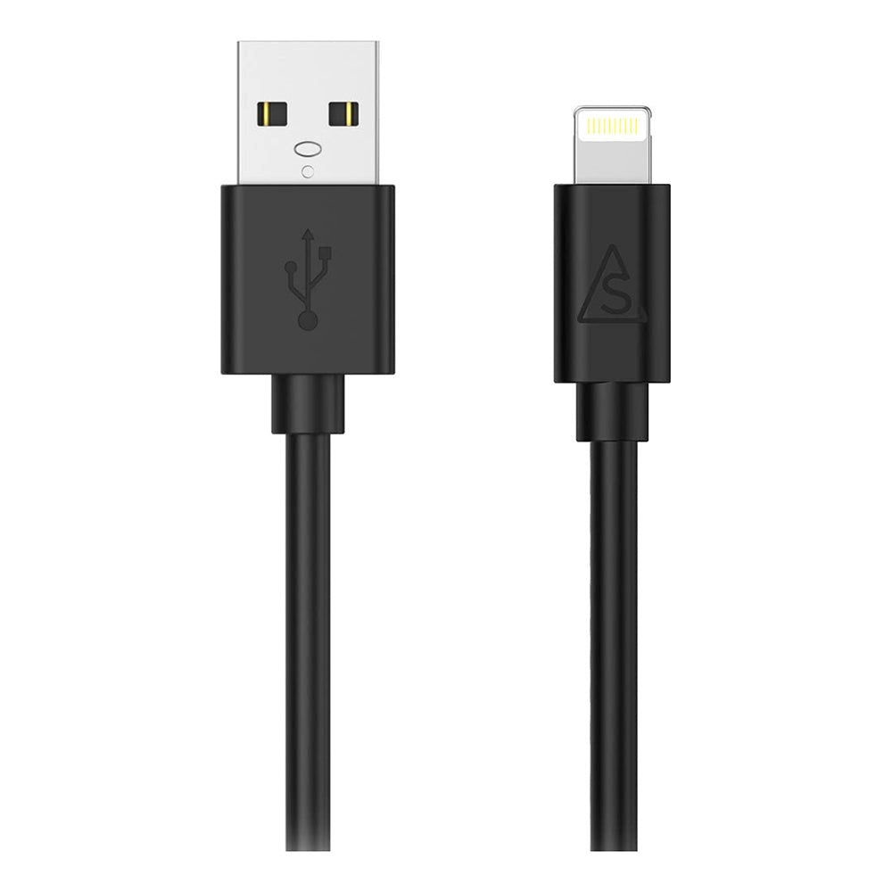 Smartline USB-A til Lightning Kabel 1m. - Sort