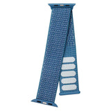 Apple Watch (42/44/SE/45/46/49mm) Lippa Nylonstropp - Blå