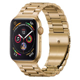 Lippa Apple Watch (42/44/SE/45/46/49mm) Rem i Rustfritt Stål - Rose Gold