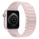 Apple Watch (38/40/41/42 mm) Lippa Magnetisk Silikonreim - Rosa