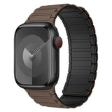 Apple Watch (38/40/41/42 mm) Lippa Magnetisk Silikonreim - Brun