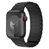 Apple Watch (42/44/45/46/49 mm) Lippa Magnetisk Silikonreim - Svart