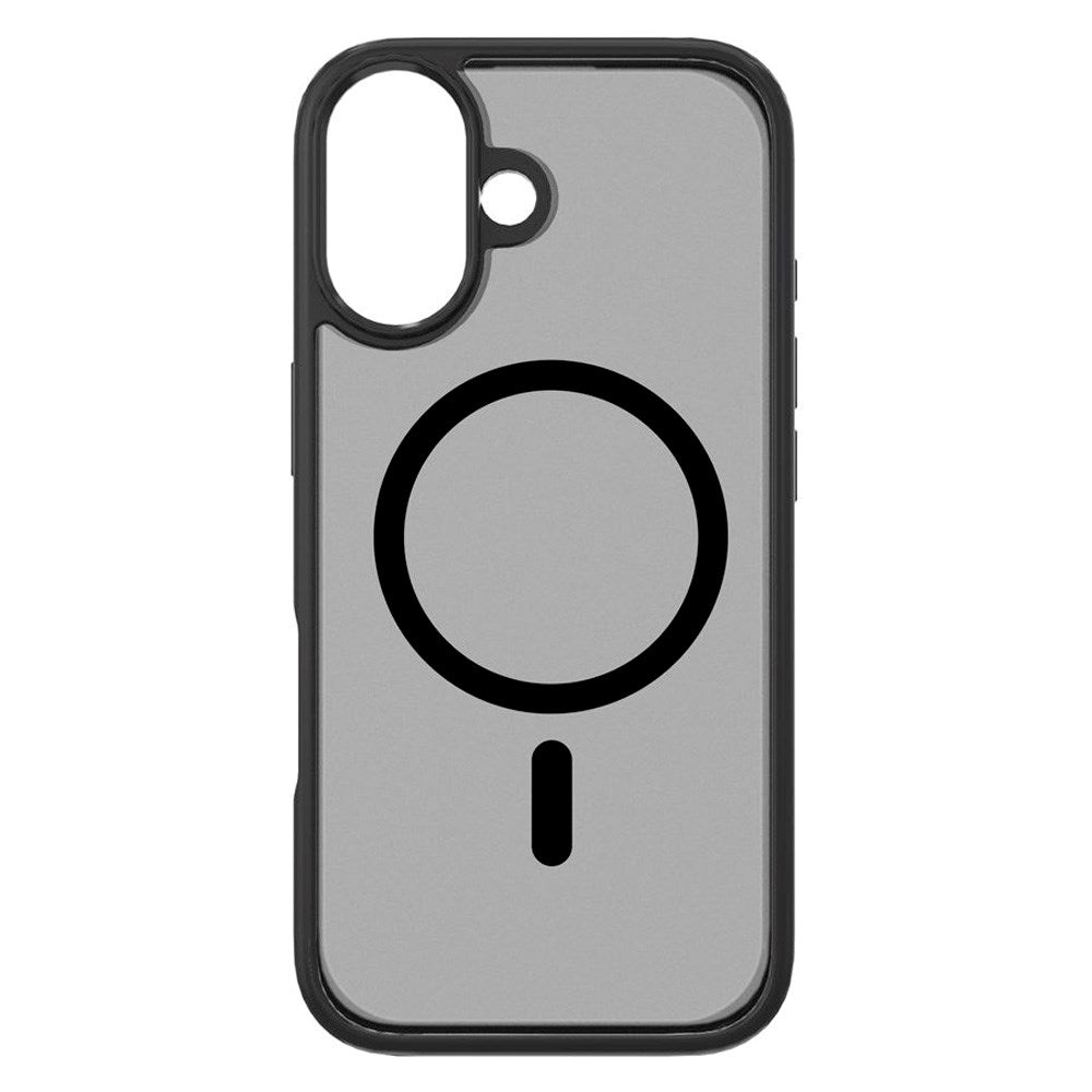 iPhone 17 Lippa Hybrid Plast Deksel - MagSafe Kompatibel - Matt / Svart