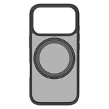 iPhone 17 Pro Lippa Hybrid Plast Deksel m. 360 Roterende Kickstand - MagSafe Kompatibel - Matt / Svart