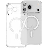 iPhone 17 Pro Max/18 Pro Max Lippa Fleksibelt Plast Deksel - MagSafe Kompatibel - Gjennomsiktig