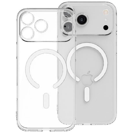 iPhone 17 Pro Max/18 Pro Max Lippa Fleksibelt Plast Deksel - MagSafe Kompatibel - Gjennomsiktig