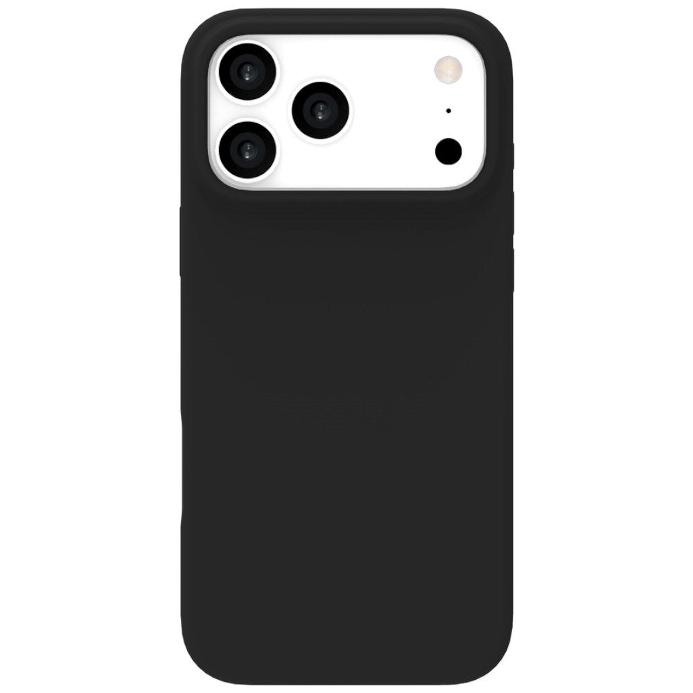 iPhone 17 Pro Max / 18 Pro Max Lippa Silikon Deksel - MagSafe Kompatibel - Svart