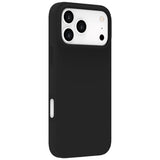 iPhone 17 Pro Max / 18 Pro Max Lippa Silikon Deksel - MagSafe Kompatibel - Svart