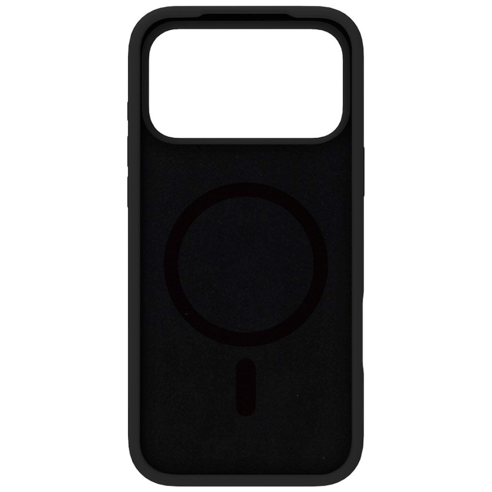 iPhone 17 Pro Max / 18 Pro Max Lippa Silikon Deksel - MagSafe Kompatibel - Svart