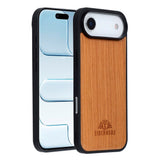 EIDERWOOD iPhone Air Magnetisk Tredeksel - MagSafe Kompatibel - Kirsebærtre