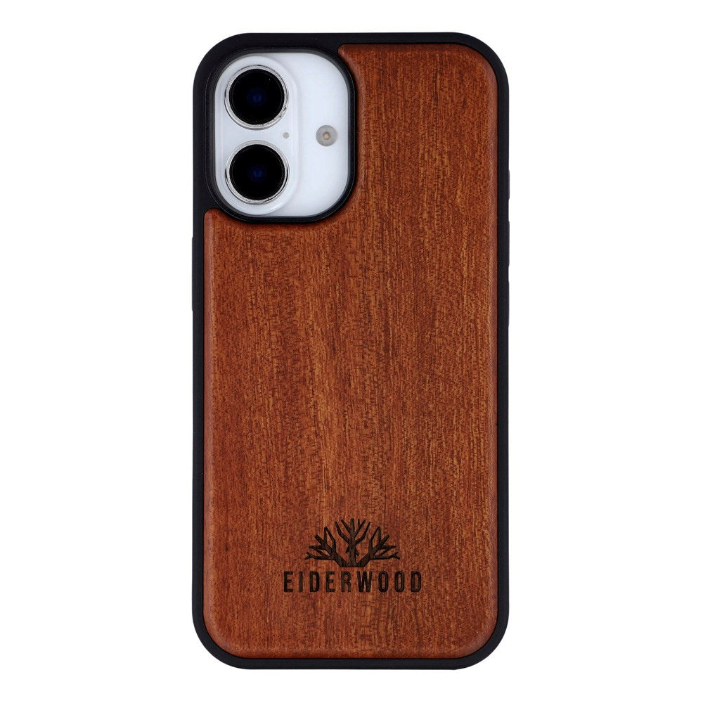 EIDERWOOD iPhone 16 Magnetisk Tredeksel - MagSafe Kompatibel - Palisander