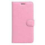 iPhone SE (2022/2020)/8/7 PU skinn Flipdeksel m. Kortholder - Pink