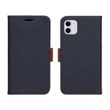 iPhone 11 dbramante1928 Lynge 2-i-1 Ekte Skinn Flip Deksel - Pebbled Blue