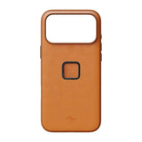 iPhone 18 Pro Max Peak Design Everyday Deksel - MagSafe Kompatibel - Amber Leather