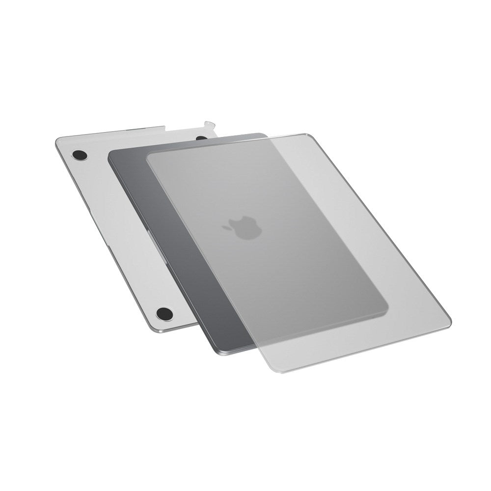 MacBook Air 13" M2/M3/M4 (2022-2025) Epico Slim Shell - Matt Grå
