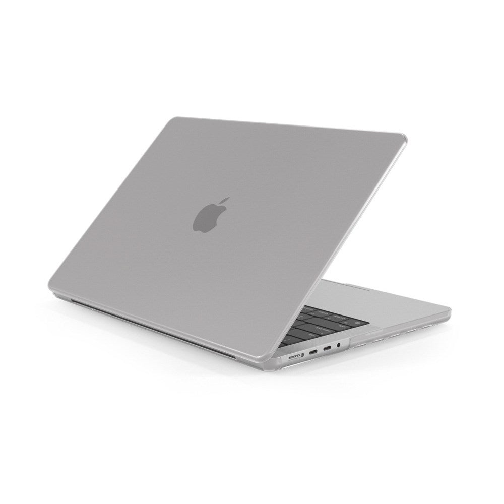 MacBook Pro 14" M5 / M4 / M3 / M2 / M1 (2025 / 2021) Epico Slim Shell - Matt Gjennomsiktig