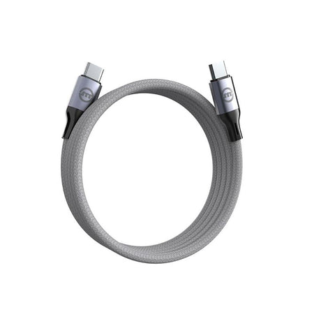 Mobile Origin 1m Magnetisk USB-C til USB-C Kabel – Hvit