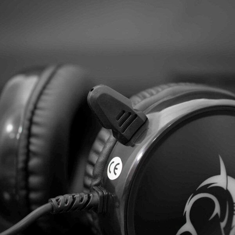 White Shark MARGAY On-Ear Gaming Hodesett – Svart