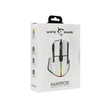 White Shark MARROK Gaming Mus - 9D / 12000 DPI - Hvit