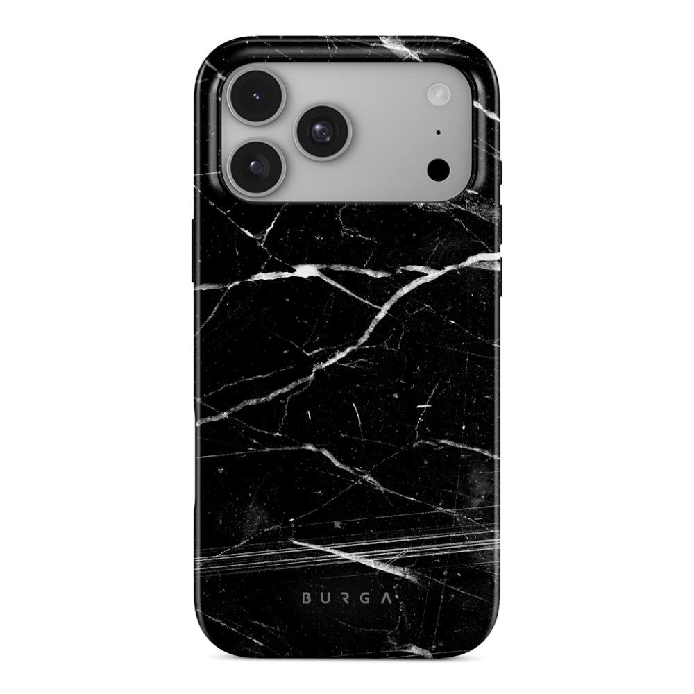 iPhone 18 Pro Max Burga Tough Fashion Deksel - MagSafe Kompatibel - Noir