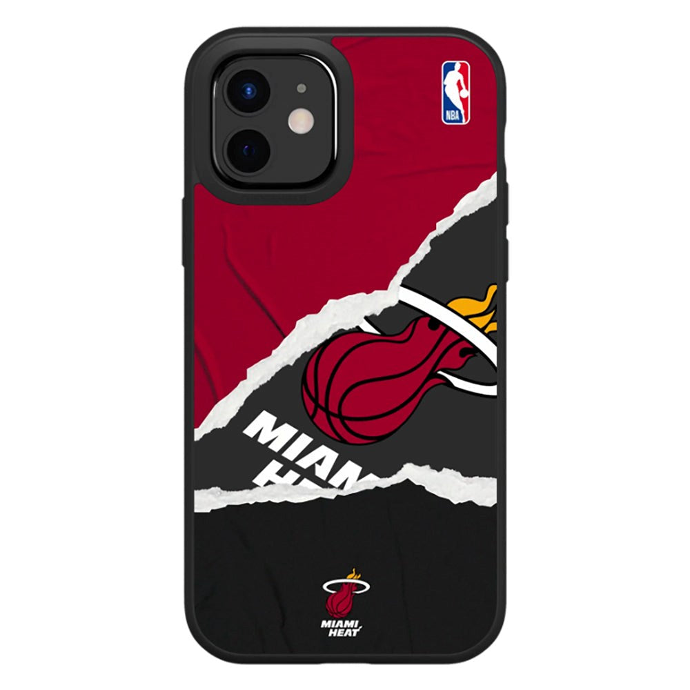 iPhone 12 / 12 Pro RhinoShield SolidSuit Håndverker NBA Deksel med Miami Heat - Sweat and Tears