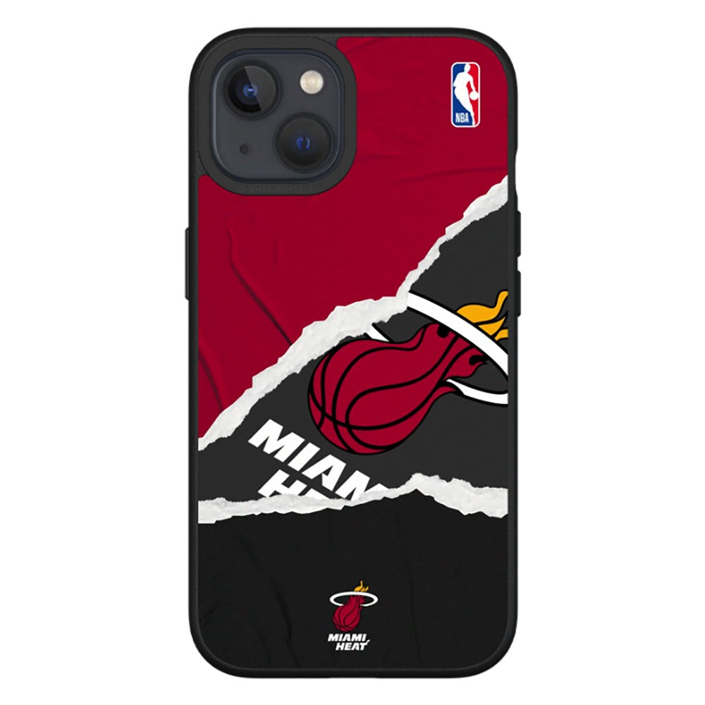 iPhone 13 RhinoShield SolidSuit Håndverker NBA Deksel med Miami Heat - Sweat and Tears