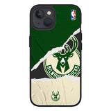 iPhone 13 RhinoShield SolidSuit Håndverker NBA Deksel med Milwaukee Bucks - Sweat and Tears