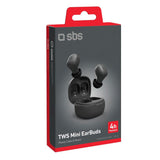 SBS Tiny Mini True Wireless In-Ear Hodetelefoner - Svart